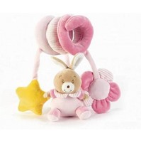 Plush & Company Babycare Coniglietta Spirale Giocagio' 32 Cm 717, Multicolore, 8029956074363